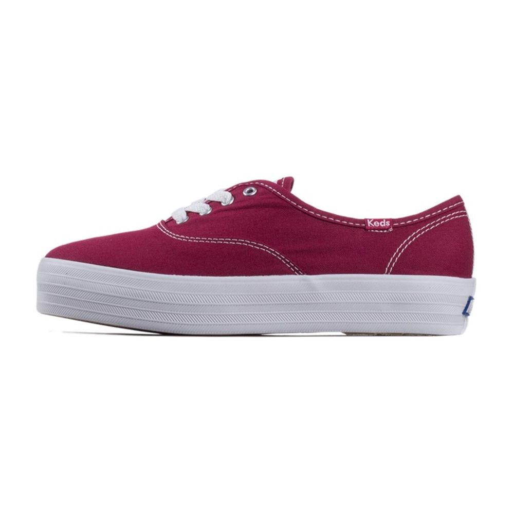 keds triple canvas branco