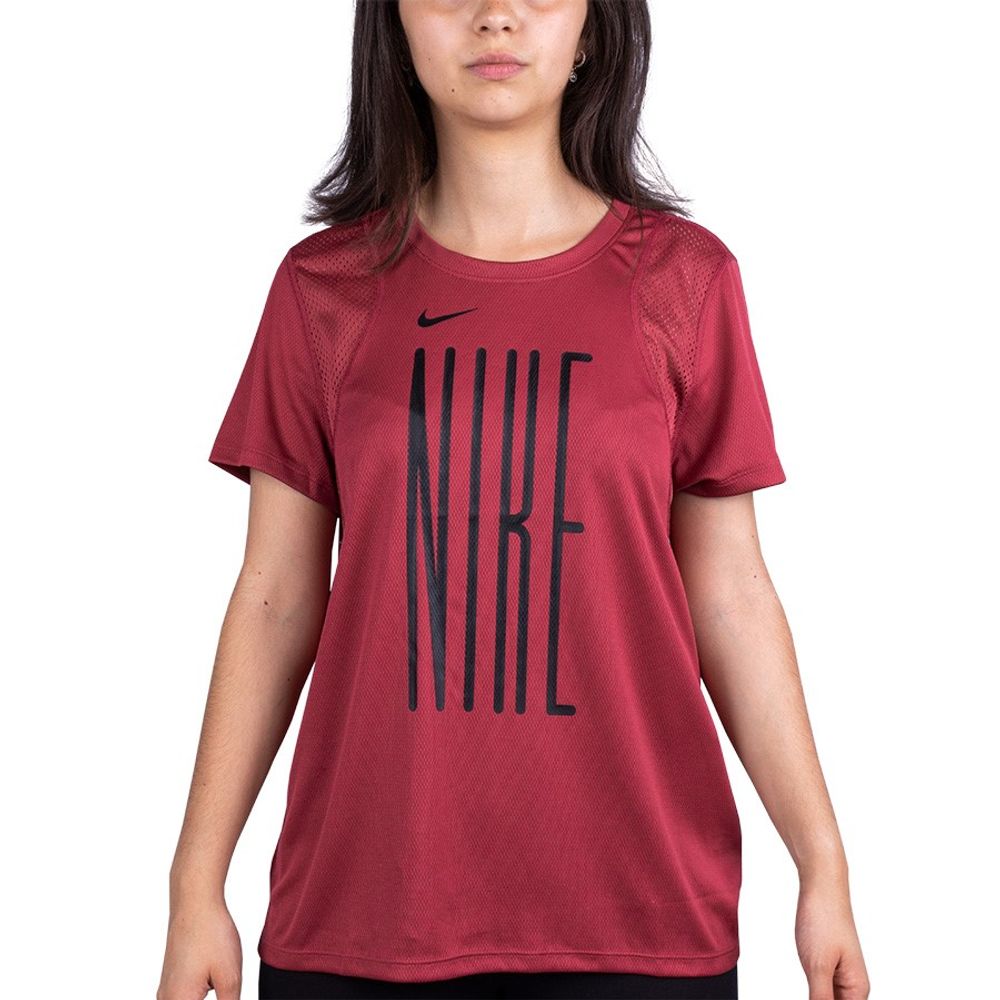 camiseta nike run top ss