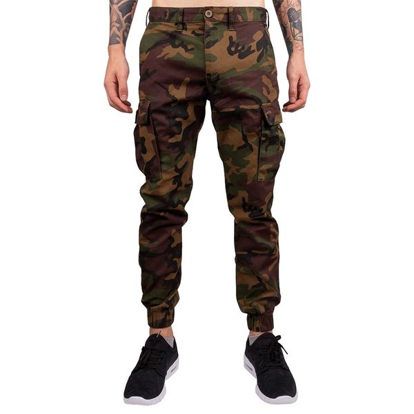 vans camo joggers