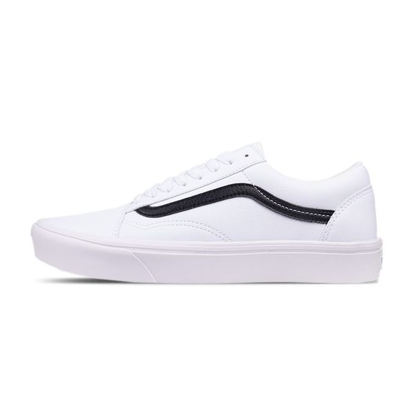 tênis vans comfycush old skool classic tumble true white