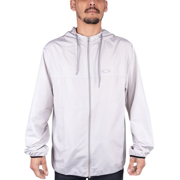 jaqueta oakley cinza