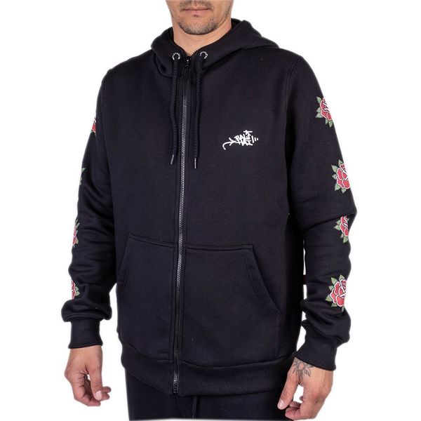 kwd rose moletom com capuz