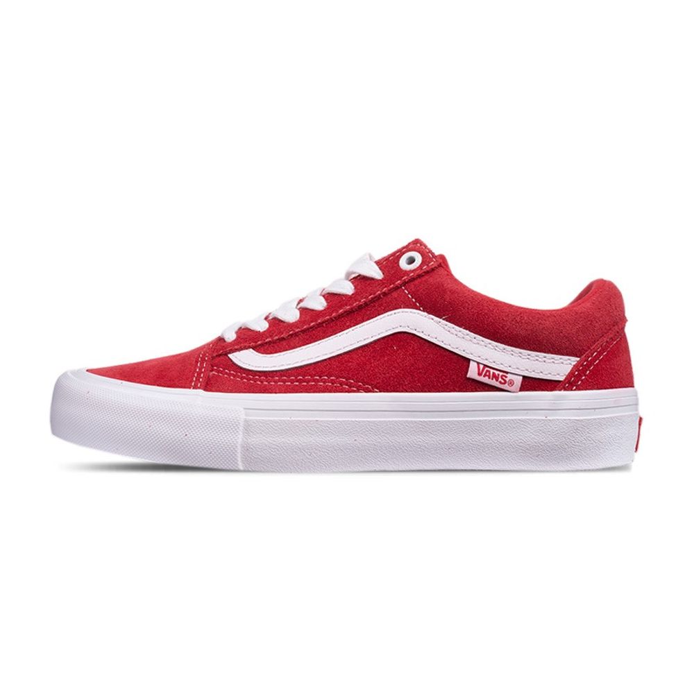 vans pro red