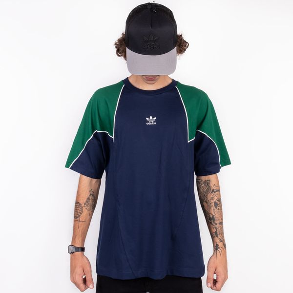 camiseta large trefoil adidas