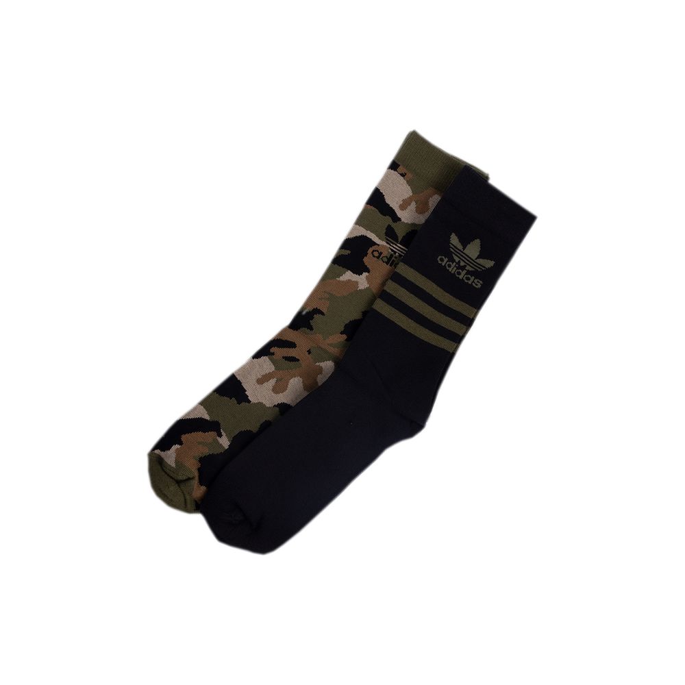 Meia Adidas Fold Cuff Crew Pack 2 Pares | Loja Balishoes - BaliShoes