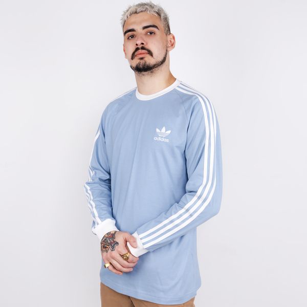 adidas 3 stripes manga longa