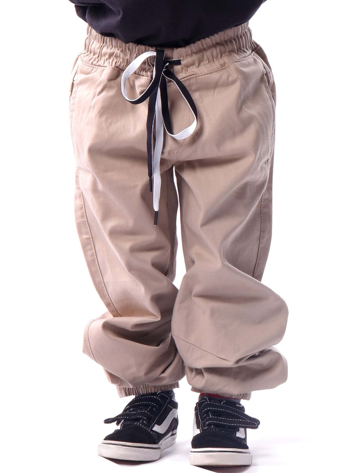 Fleece-forrado calças masculinas urso dos desenhos animados impresso  tornozelo com tiras calças outono inverno rua dança hip-hop moda solta  roupas masculinas - AliExpress