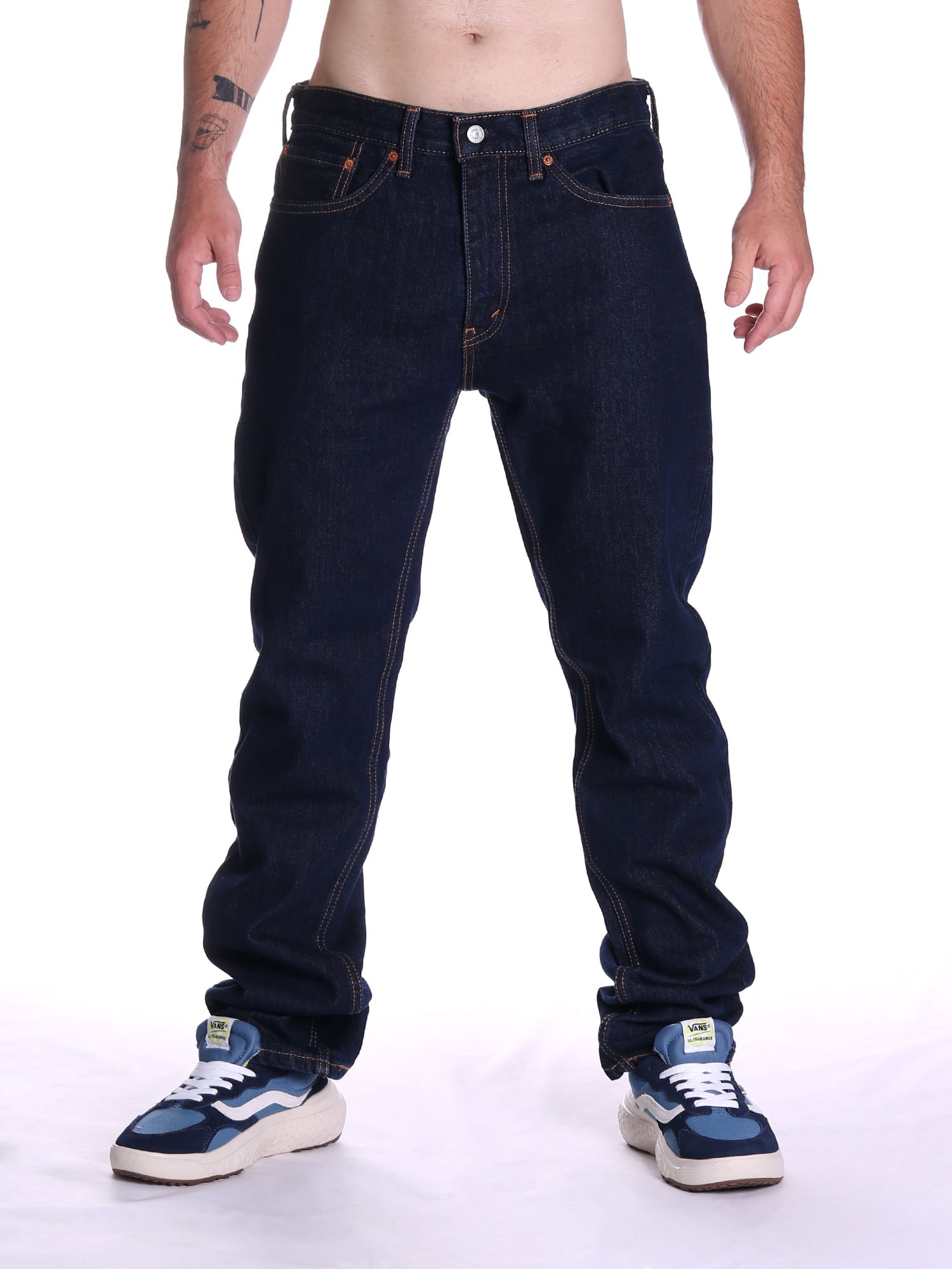 Calça Jeans Levis Masculina Corte Tradicional (Com Botão) - Ref. 501-0 -  FIDALGOS