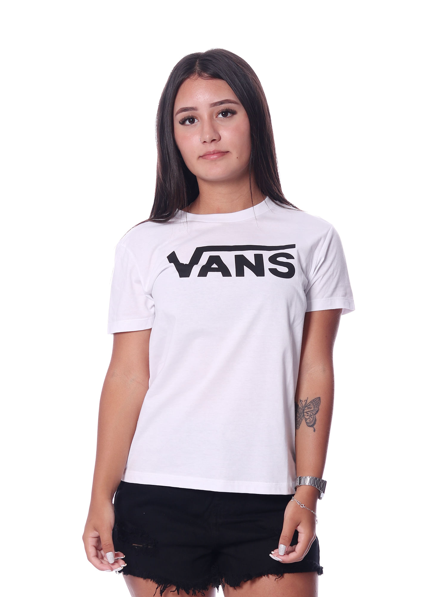 Camiseta-vans-white-White