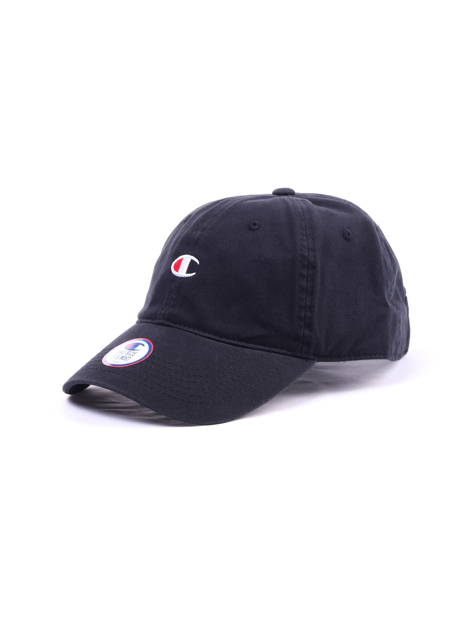 Bone-dad-hat-champion-garment-washed-relaxed-Black
