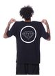 Camiseta-diamond-brilliant-circle-Preto