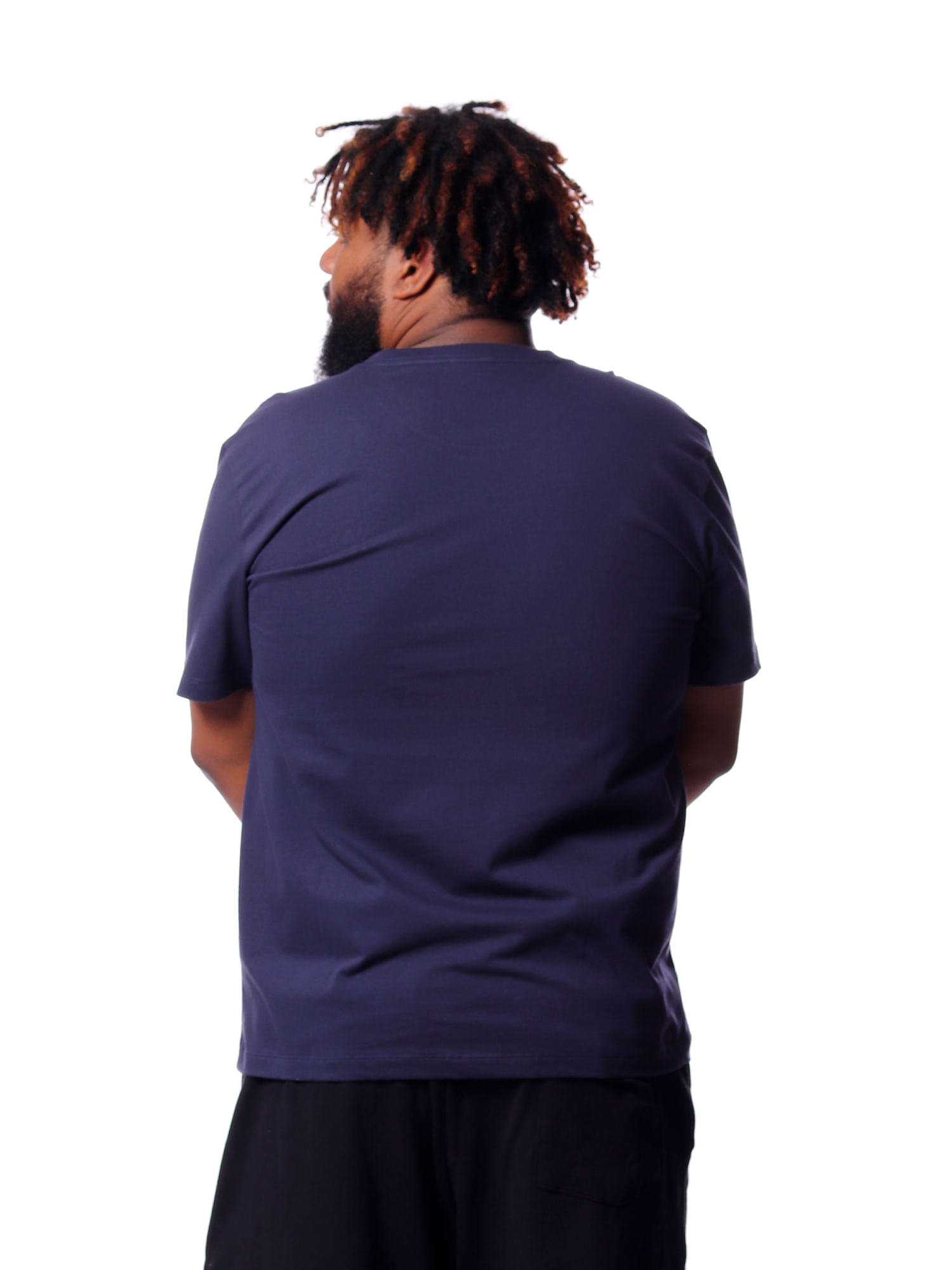 Camiseta-new-era-plus-size-mlb-new-york-yankees-Azul-marinho