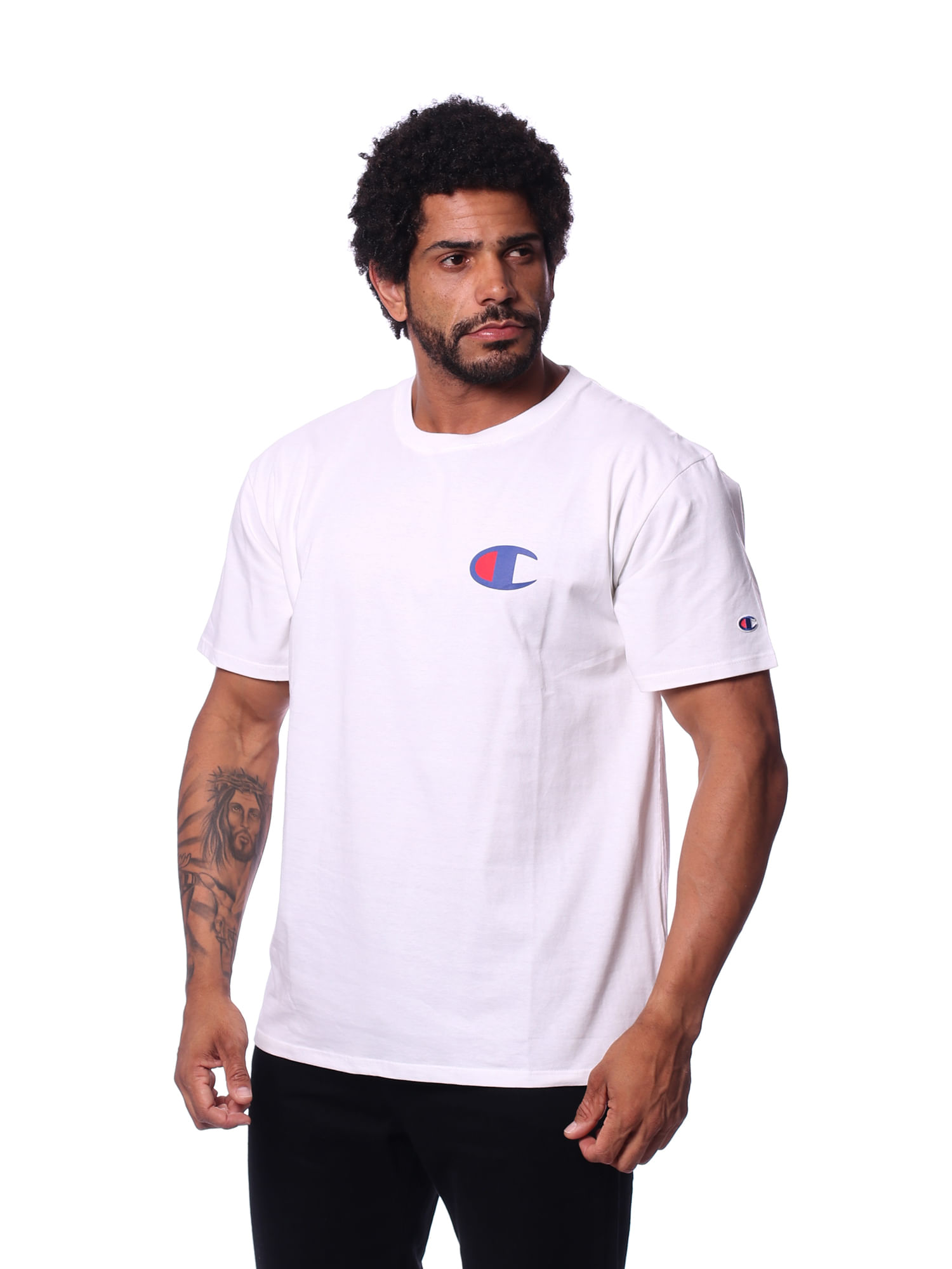 Camiseta-champion-c-logo-ink-Off-white