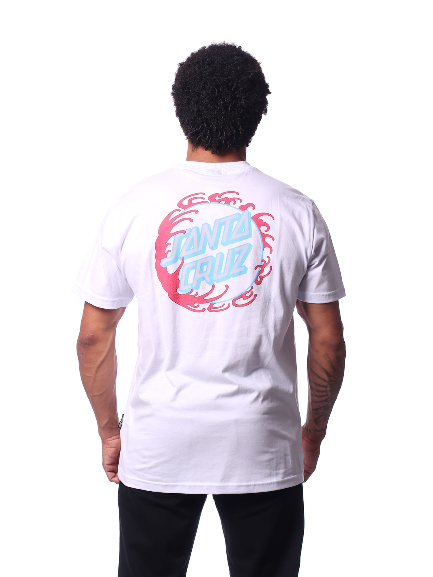 Camiseta-plus-size-santa-cruz-tidal-dot-Branco