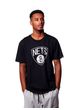 Camiseta-new-era-nba-basic-logo-brooklyn-nets-Preto-P