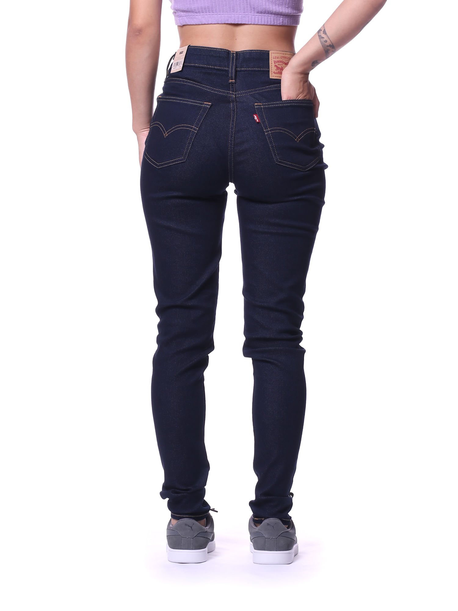 Calca-jeans-levi-s-721-high-rise-skinny-Jeans-escuro