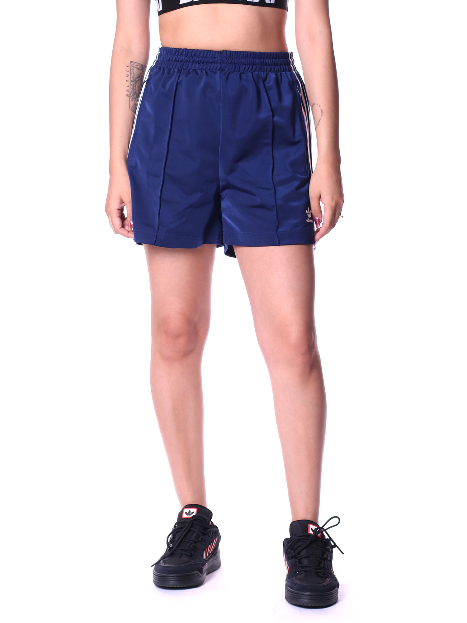 Shorts-adidas-firebird-Azul-marinho