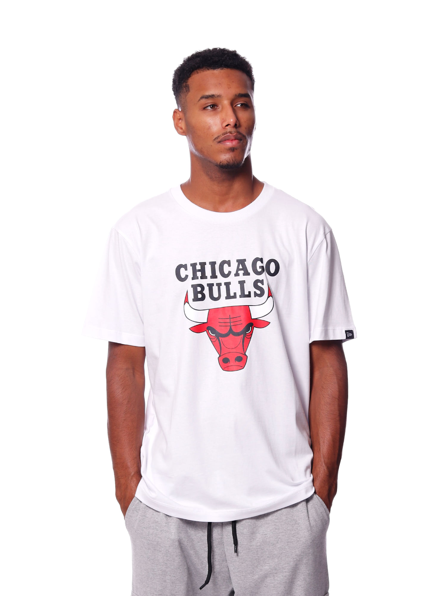 Camiseta-new-era-basic-logo-chicago-bulls-Branco