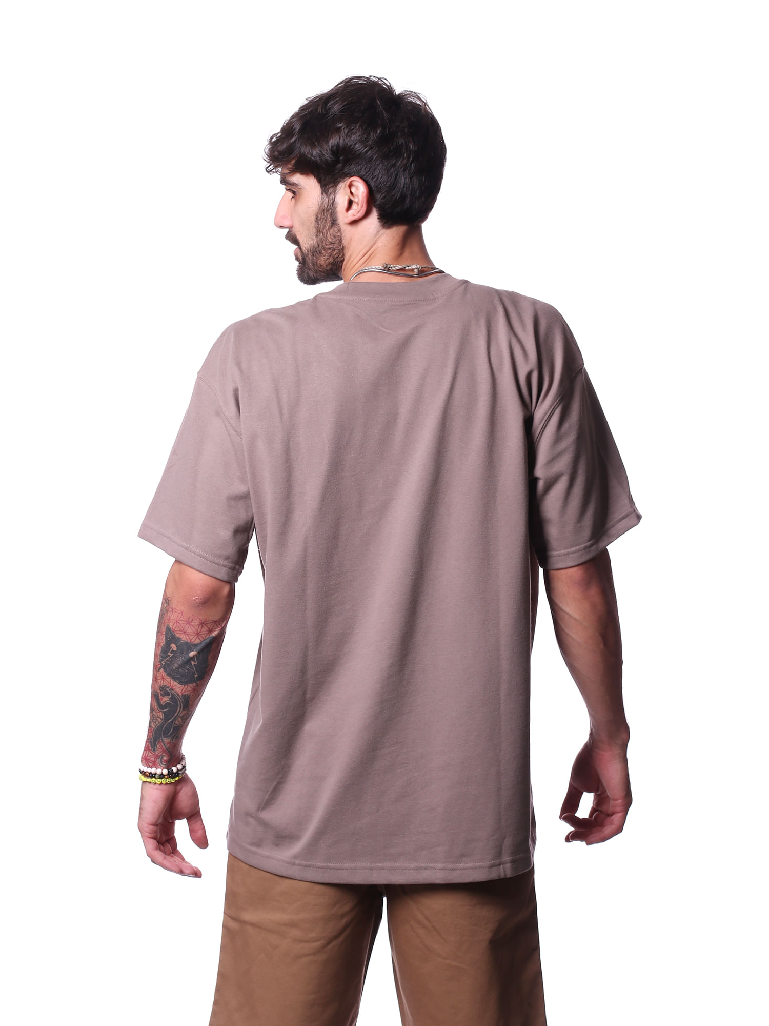 Camiseta-new-balance-small-logo-Marrom