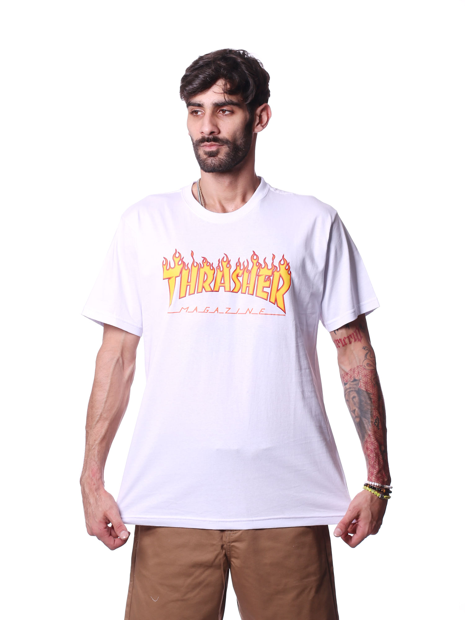 Camiseta-thrasher-flame-logo-Branco